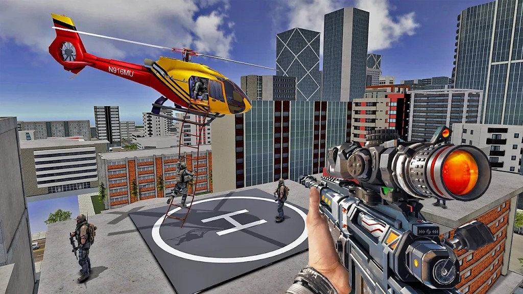 狙击手游戏离线Fps(Sniper shooting)