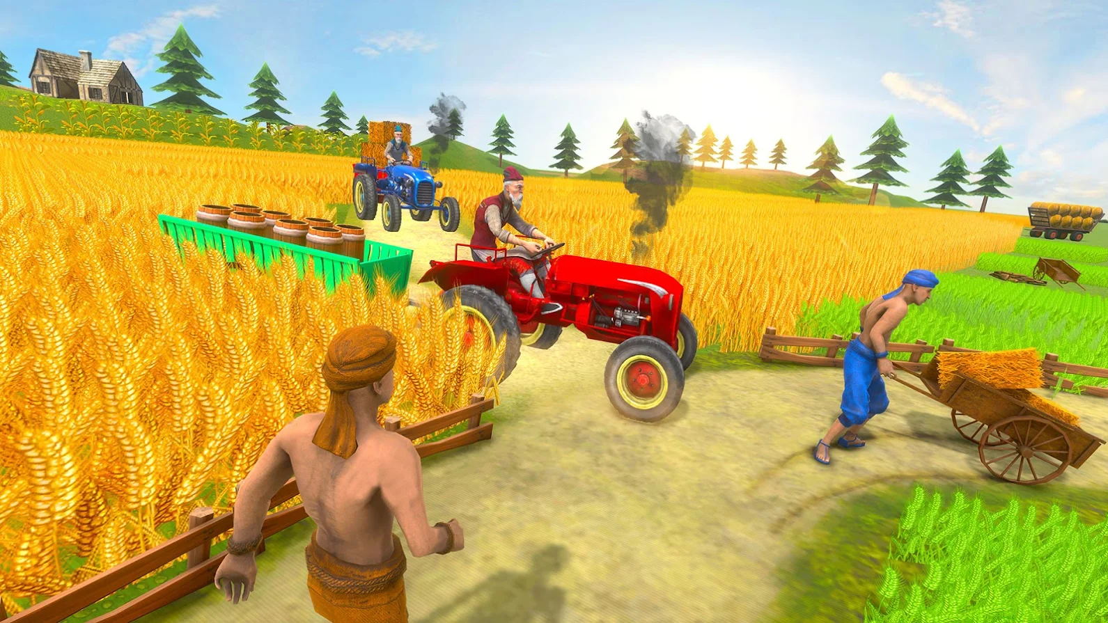 农用手扶拖拉机模拟驾驶(Real Tractor Farming)