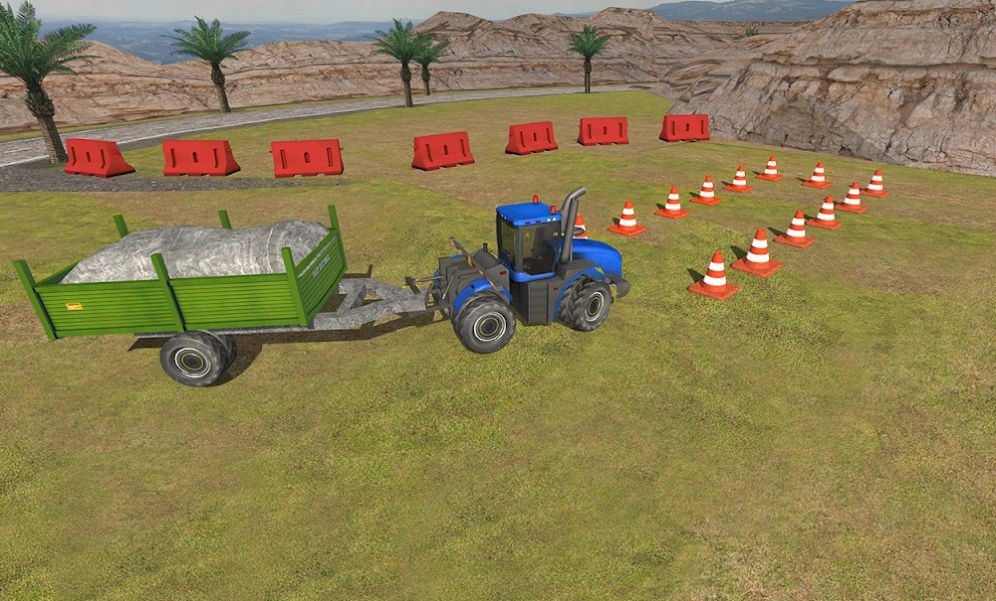 货物拖拉机手推车(Cargo Tractor Trolley Game)