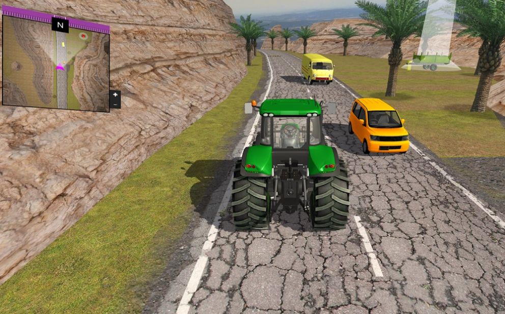 货物拖拉机手推车(Cargo Tractor Trolley Game)