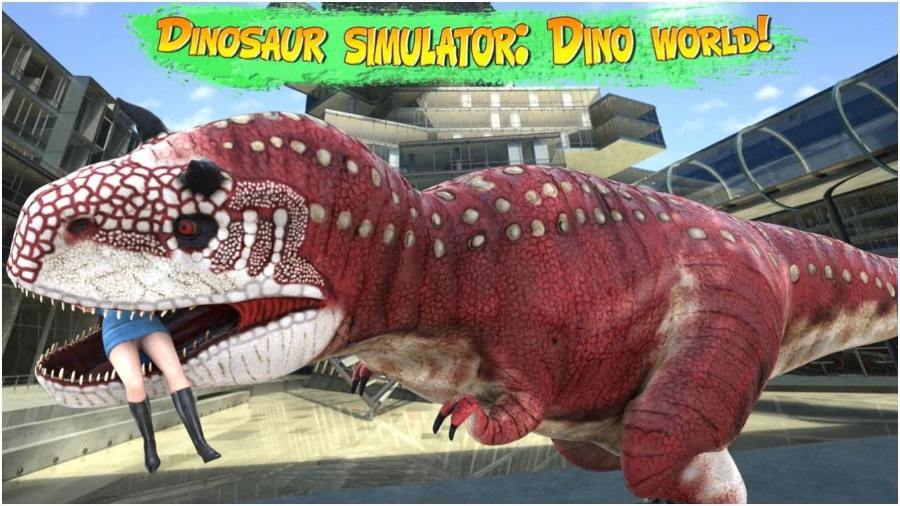 巨大恐龙破坏城市(Dinosaur Simulator: Dino World)