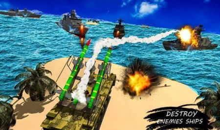导弹发射战舰岛屿战争(Missile Launcher Battleship:Isla)