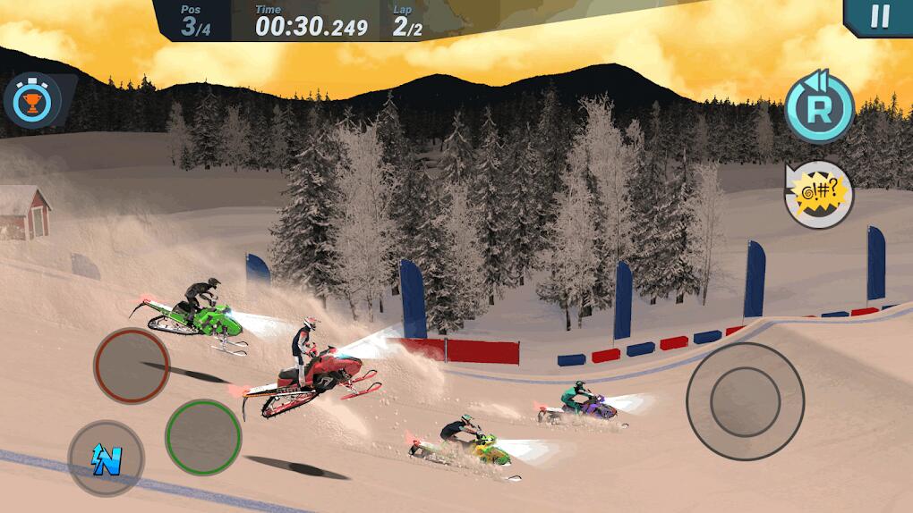 疯狂技能雪地摩托(Snocross)