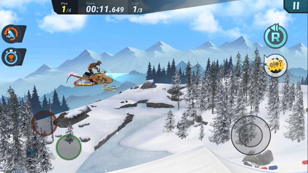 疯狂技能雪地摩托(Snocross)