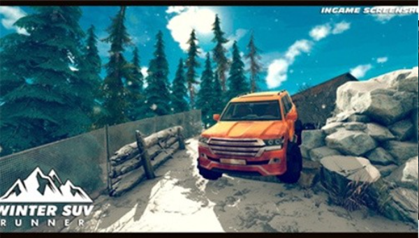 冬季SUV越野(Winter SUV Mountains Runner)