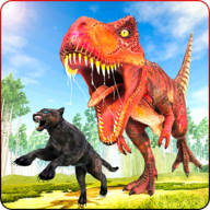 丛林恐龙恐怖攻击3D(Dinosaur Games Simulator Dino Attack 3d)