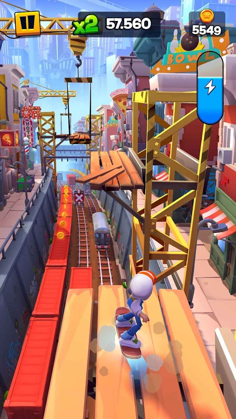 滑板英雄跑酷破解版(Hoverboard Heroes)