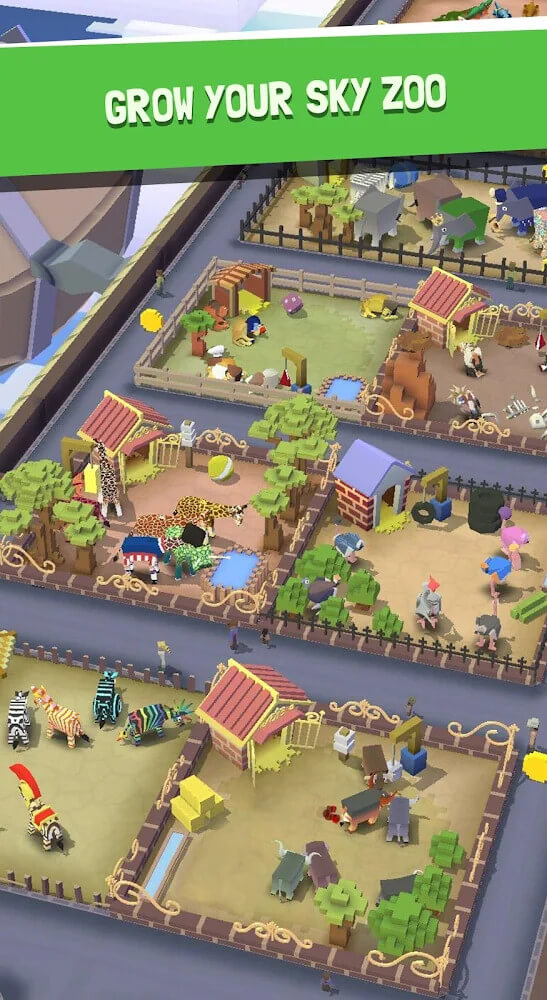 疯狂动物园破解版内置作弊菜单(Stampede)