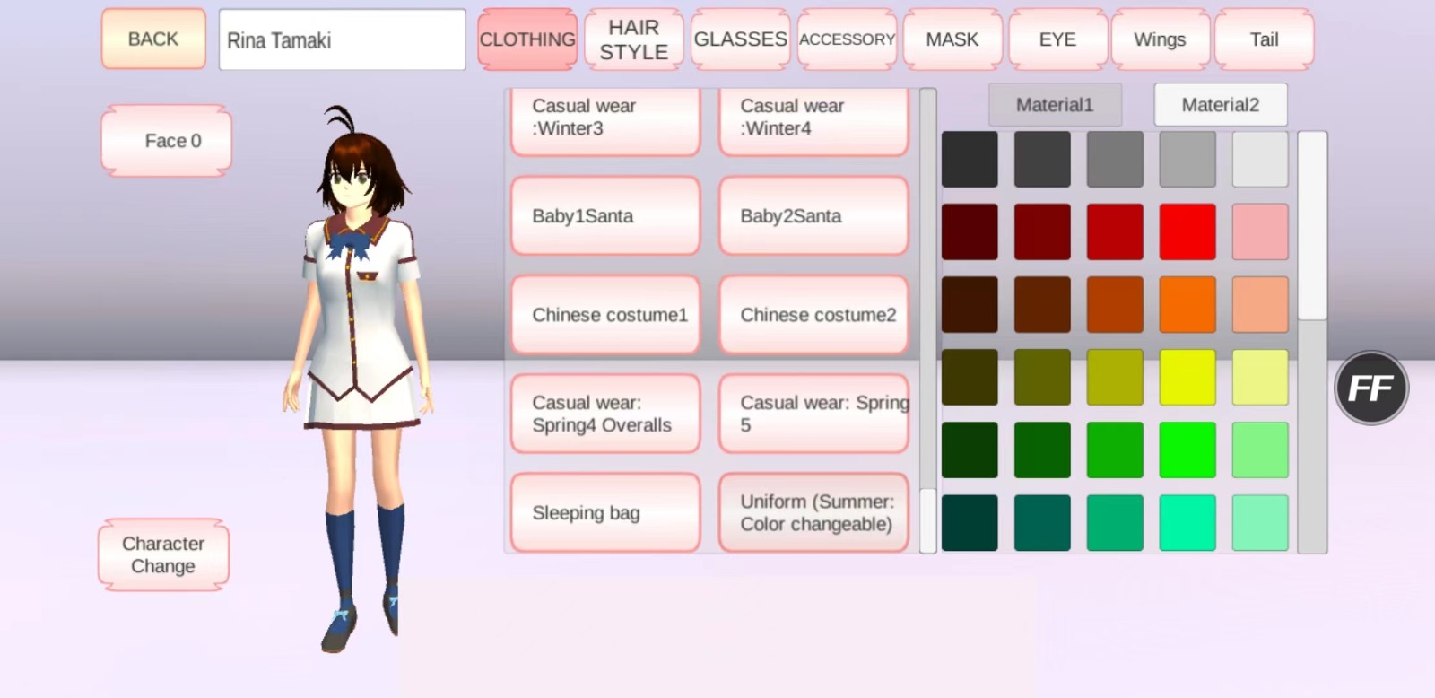 樱花校园模拟器（全部衣服解锁版2023）