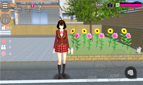 七七酱同款樱花校园模拟器中文版(SAKURA SchoolSimulator)