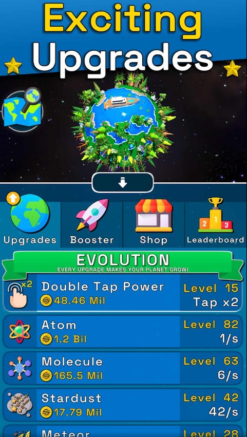 星球进化放置唱首歌(Planet Evolution)