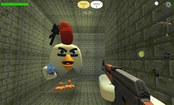 ChickenGun小鸡大作战无限金币版下载-ChickenGun无限金币版内置菜单下载v1.9.7
