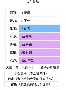 人生重开模拟器liferestart正版下载-人生重开模拟器liferestart正版免费下载v3.7