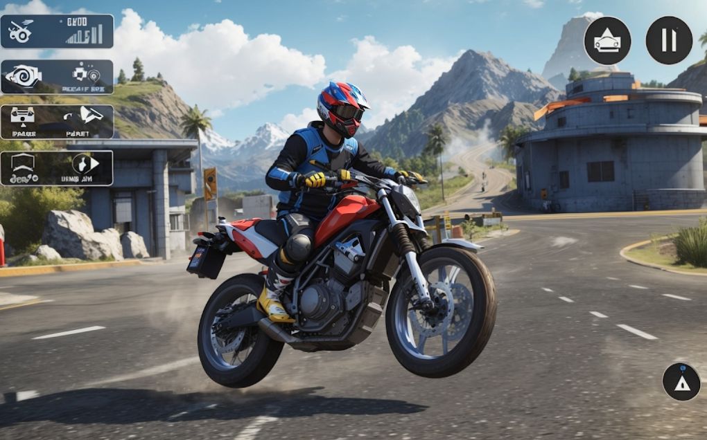 极限车辆挑战赛(Xtreme Bike Driving Moto Games)