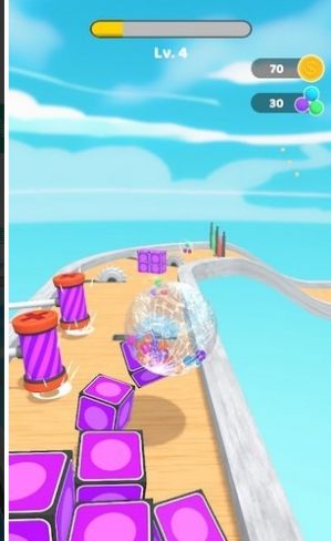 透明玻璃球跑酷(Glass Ball)