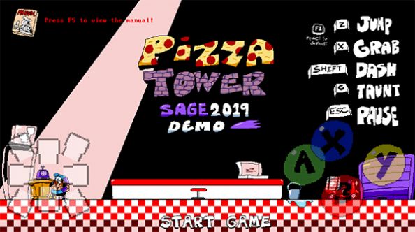 披萨塔疯狂大陆(Pizza Tower Frenzy Worlds)