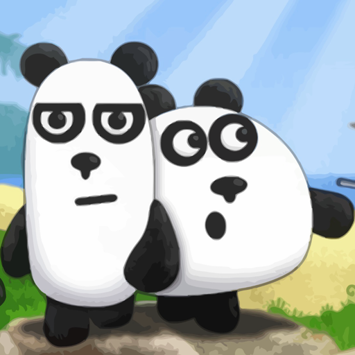 3 Pandas Fun Adventure(三熊猫虚张声势的冒险逃生)