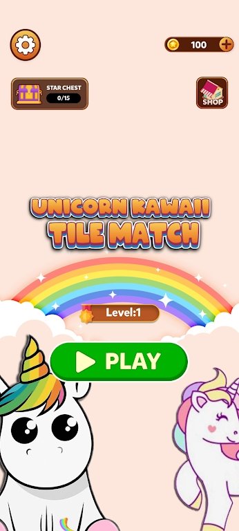 独角兽瓷砖比赛(Unicorn Kawaii Tile Match)
