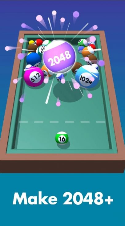 台球射击2048(Pool Shoot 2048)