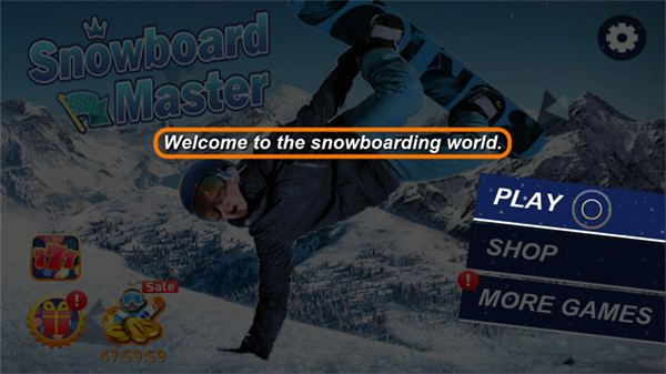 单板滑雪大师滑雪之旅游戏下载-单板滑雪大师滑雪之旅游戏手机版下载v1.2.5