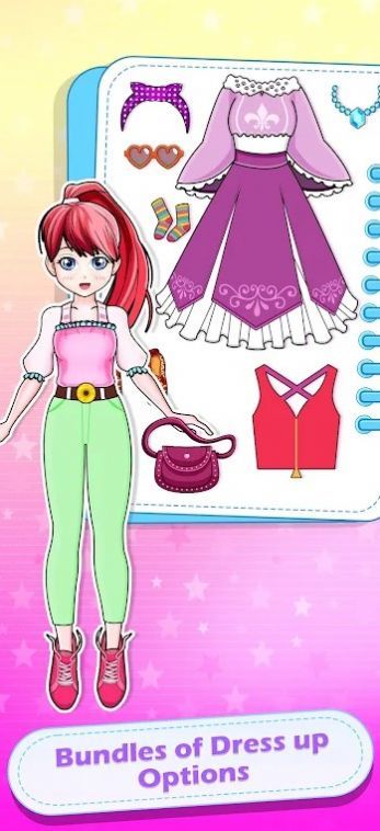动漫纸娃娃换装(Anime Paper Doll Dressup)