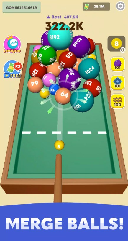 合并射手3D2048(Merge Shooter 3D 2048 Game)