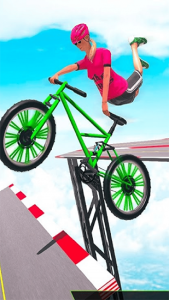 超级斜坡自行车赛(Cycle Stunt Racing Impossible Tracks)