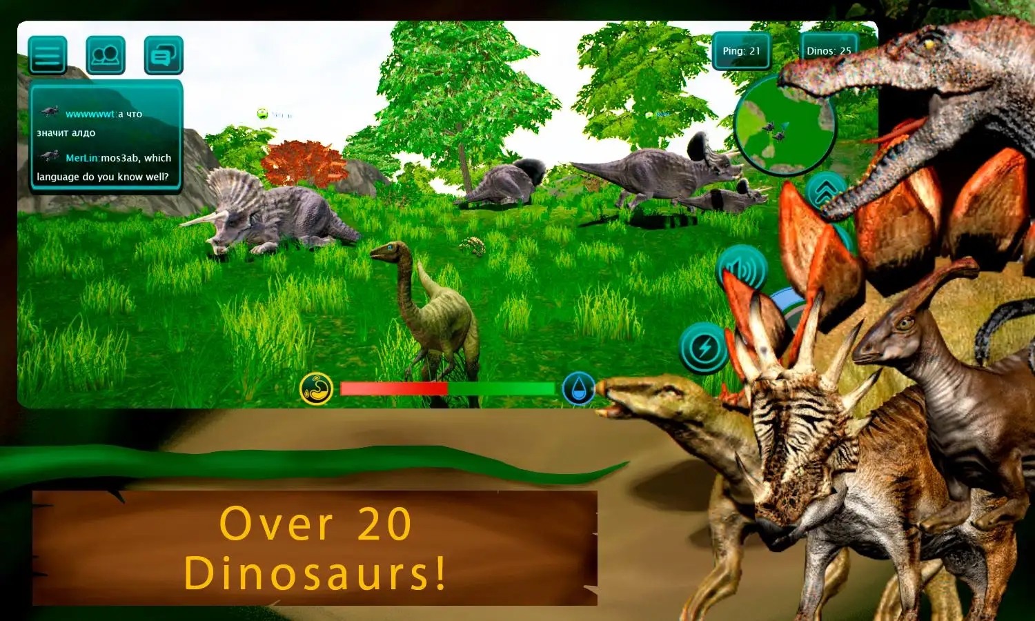 诅咒之岛0.9.8.3版本(The Cursed Dinosaur Isle)