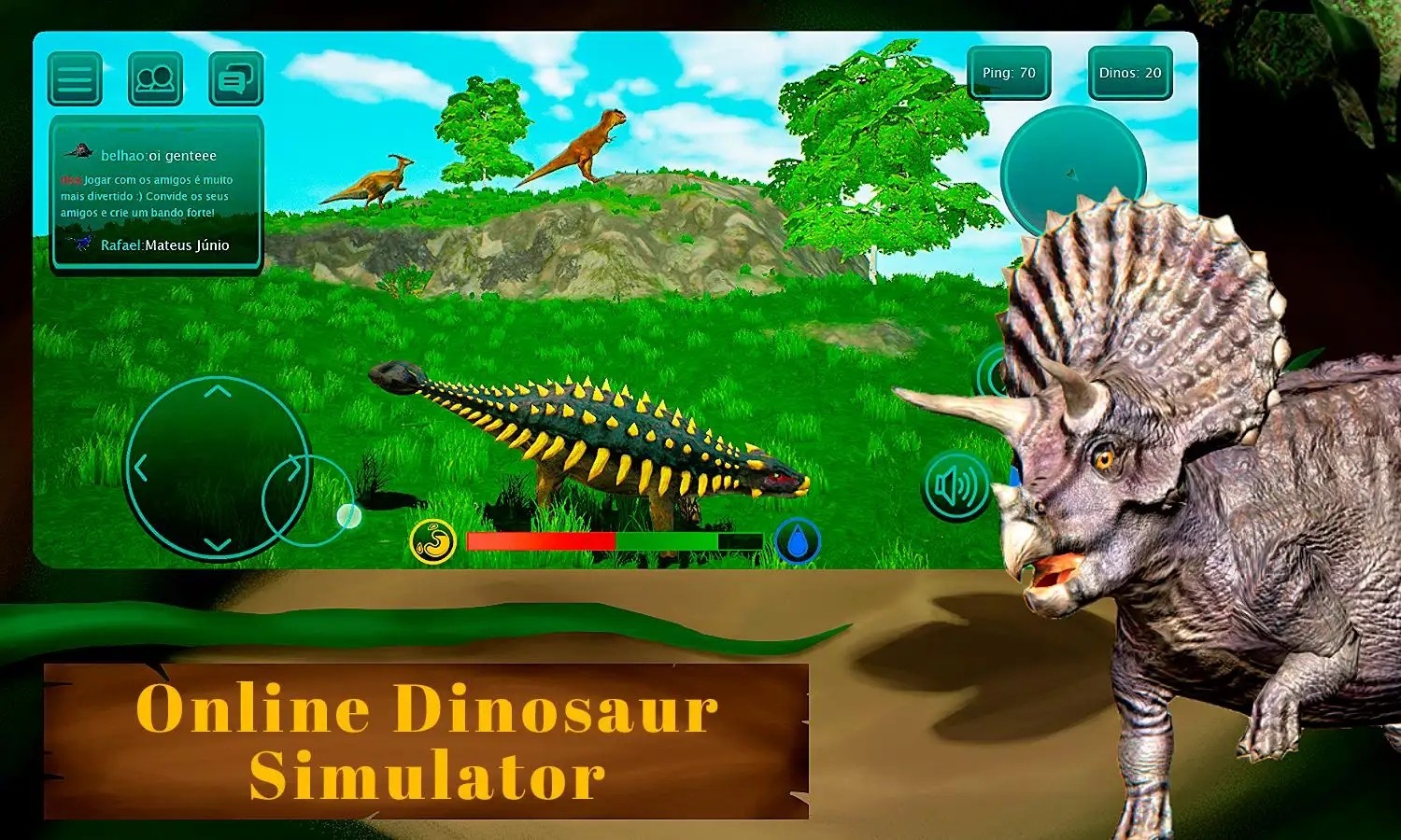 诅咒之岛0.9.8.3版本(The Cursed Dinosaur Isle)
