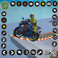 极限自行车行驶特技表演(Extreme bike Game)