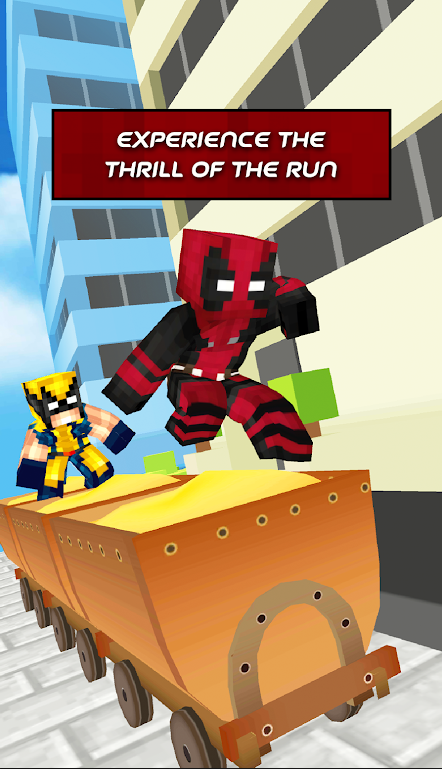 死亡与X英雄奔跑3D(Dead & X Hero Run 3D)