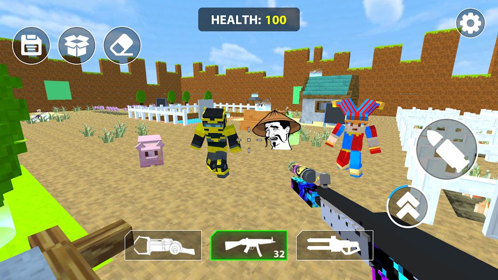 自由沙盒射击(Shooter Sandbox Mod FPS)