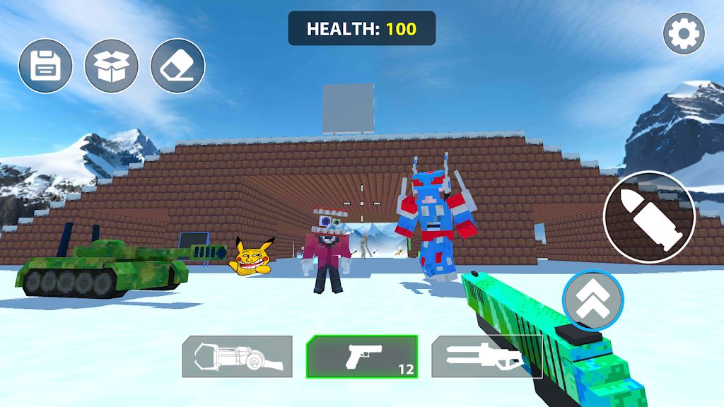 自由沙盒射击(Shooter Sandbox Mod FPS)