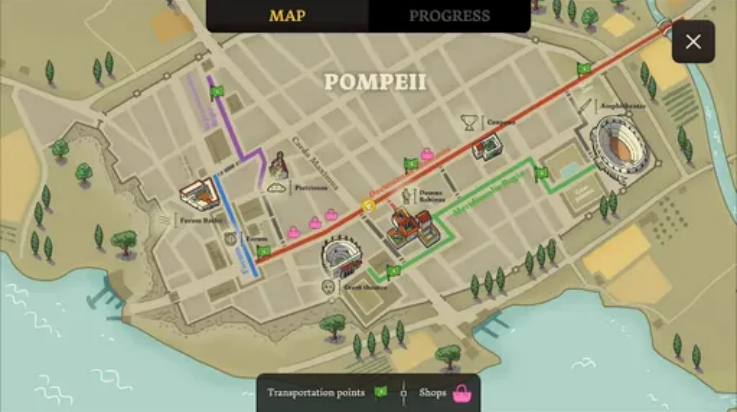 庞贝古城的危机(Danger in Pompeii)
