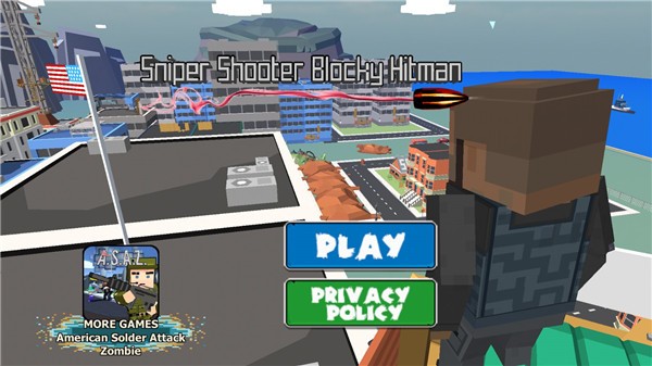 像素狙击手(Sniper Shooter Blocky Hitman)