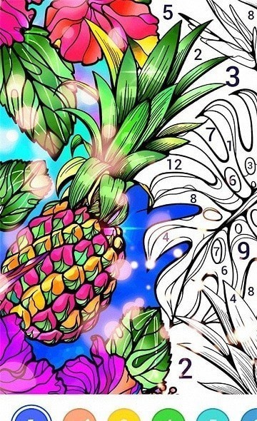 填色大师是一款非常有趣的能够进行涂色的小游戏.