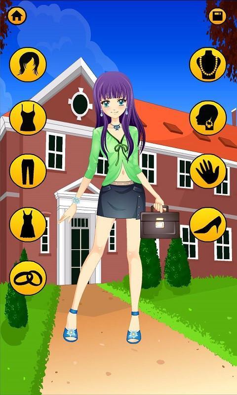 动漫女孩换装2animedressup