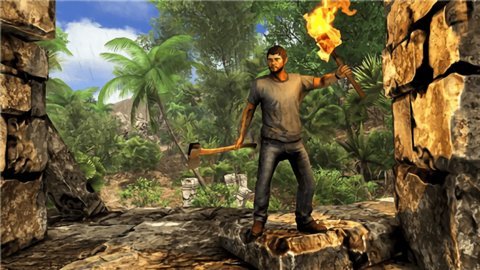 这款游戏全部都是运用的是动画场景,所有的海岛风光让你感觉都是那么